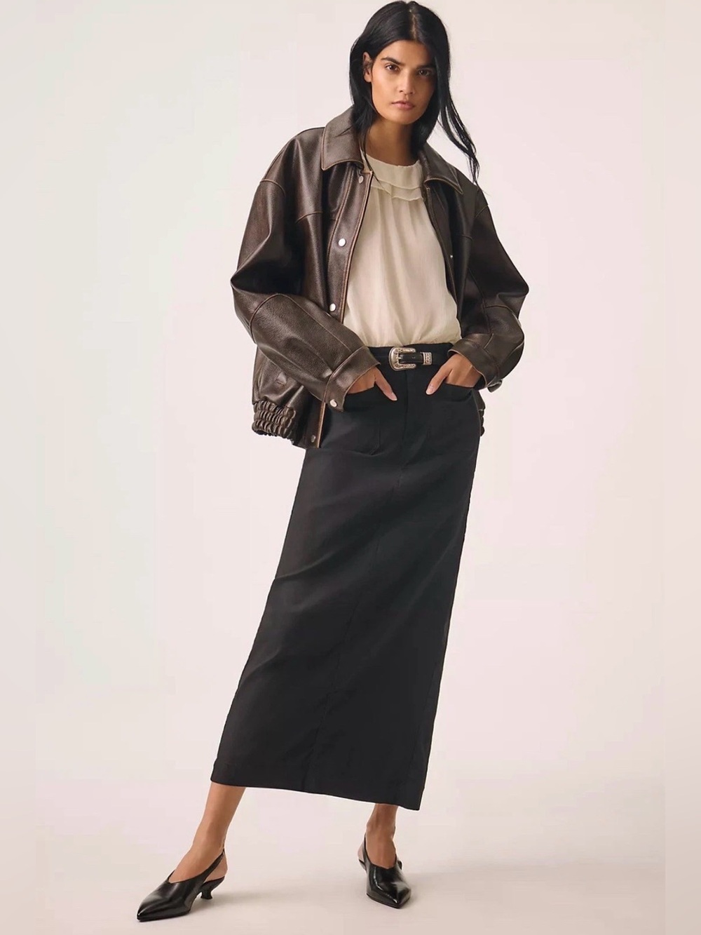 NWT Anthropologie Colette Maxi Skirt